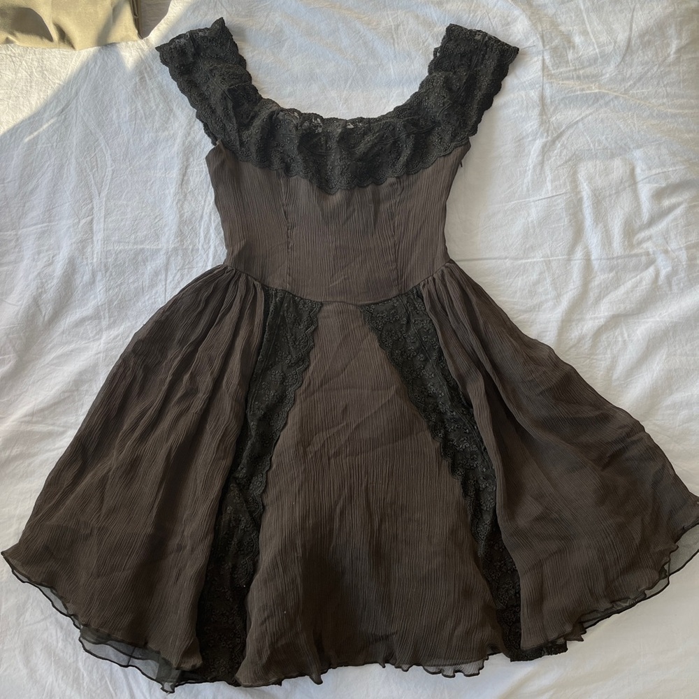 Black princess Polly like dress